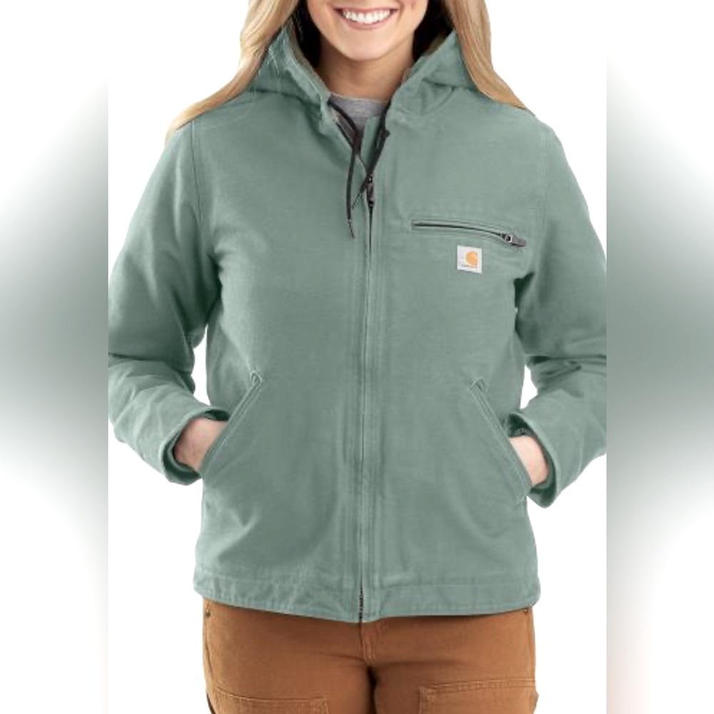 NEW Carhartt WJ141-331 Women’s Sherpa Lined Hooded Jacket